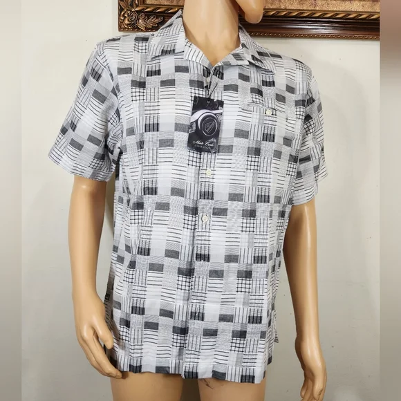 Daniel Cremieux Shirts Cremieux Monte Carlo Mens Short Sleeve